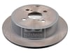 Arka Fren Diski Dolu Tip Toyota Corolla 1.4L 4Zz-Fe Zze120 Vvti 02-06 / 1.6L 3Zz-Fe Zze121 Vvti 02 -06 258 Çap X 4 Bijon - Adet Disk Fiyatıdır Febı 26066