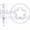 Arka Fren Dıskı Transıt V363 14> Tek Teker A.Ceker Duz 308Mm 5 Bıjon Delphı Bg4681c