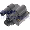 Ateşleme Bobini R9 1.4 Broadway-Mgn-Kng-Scenıc-Clıo Iı Siyah Soketli Delphı Ce20046-12B1