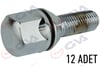 Bijon Civatası Renault 9-11 Pullu Kromajlı Paket 12 Gva 8810117