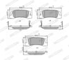 Corolla E8 E9 E10 E11 . Corolla Compact E9 . Corolla Lıftback E9 Ferodo Fdb848