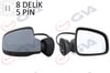 Dış Dikiz Aynası Sağ Logan Sw-Mcv 08> Elektrikli Isıtmalı Astarlı Konveks 5 Fiş Vm-6801Ehpr Gva 1019152