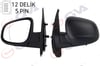 Dış Dikiz Aynası Sol Kangoo-Cıtan 13> Elektrikli Isıtmalı Desenli Asferik 5 Fiş Vm-6132Ehal Gva 1016323