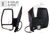 Dış Dikiz Aynası Sol Transit Custom V362 12> 17 Elektirikli Isıtmalı Sinyalli Gva 1032215