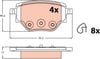 Disk Balata 0 0 - Trw Gdb2622