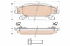 Disk Balata Arka Aks Cadıllac Srx Cadıllac Sgm Sls S6d 2004->2008 Trw Gdb4452