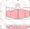 Disk Balata Arka Aks Lexus Ls F3 Toyota Celsıor Ucf3 2000->2006 Trw Gdb3323