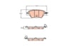 Disk Balata Arka Aks Mazda Cx-9 Tc Trw Gdb2199