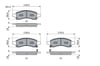 Disk Balata Envoy 4.2 09.2004 - 08.2009; Envoy 4.2 Awd 09.2004 - 08.2009; Envoy Xl 5.3 4X4 09.2004 - Bosch 0986494966