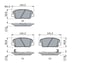 Disk Balata Genesis 2.0 T Coupe 09.2010 - 08.2016; Genesis 2.0 T Coupe 11.2011 - 08.2016; Genesis 3. Bosch 0986494979