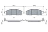 Disk Balata Nıssan E-Nv 200-Leaf Bosch 0986424973