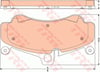 Disk Balata Ön Aks Arka Aks Porsche 911 996 -911 997 -Carrera Gt 980 2003->2006 Trw Gdb1779