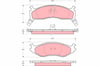 Disk Balata Ön Aks Chrysler Daytona Coupe-Le Baron Convertible-Le Baron Coupe-Le Baron Saloon-New Yo Rker-Voyager Iı Es Dodge Caravan-Daytona Hatchback Plymouth Sundance Coupe-Sundance Saloon 1989->1 Trw Gdb1158