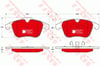 Disk Balata Ön Aks Ford Galaxy Iı Wa6 -Galaxy Mk Iı Van Wa6 -Mondeo Iv Ba7 -Mondeo Iv Saloon Ba7 -Mondeo Iv Turnier Ba7 -Mondeo Iv Van-S-Max Wa6 -S-Max Van Wa6 Ford - Changan Ford Mazda S-Max Trw Gdb1683dte