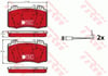 Disk Balata Ön Aks Mercedes-Benz C-Class W203 -C-Class Sportcoupe Cl203 -C-Class T-Model S203 -Cl K C209 -Clk Convertible A209 -Cls C219 -E-Class W211 -E-Class Platform/Chassis Vf211 -E-Class T Trw Gdb1543dte