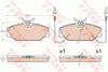 Disk Balata Ön Aks Renault Megane I Ba0/1 -Megane I Classic La0/1 -Rapıd Box Body/Mpv F40- G40 -T Wıngo I C06 1996->2003 Trw Gdb2012