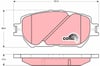 Disk Balata Ön Camry-Mark X I Trw Gdb3314
