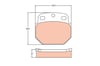 Disk Balata Ön Neoplan-Renault Trucks-Setra Neoplan Jetliner-N-Serie Renault Trucks Fr1 Setra Series 200 1992-1993 Trw Gdb5061