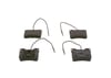 Disk Balata - Ön - Wva 21667 - 71.9X60.6X17.3 Mm - İkaz Kablolu Bosch 0986461130