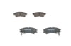 Disk Balata - Ön - Wva 23238 - 104.8X41.8X16 Mm - İkaz Kablolu Bosch 0986424575