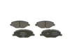Disk Balata - Ön - Wva 25681 - 131.2 X 52.3 X 17.8 Mm Bosch 0986495390
