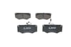 Disk Balata - Ön - Wva 29012 - 149X69x18 Mm - İkaz Kablolu Bosch 0986424176