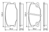 Disk Balata - Ön - Wva 29242 - 125.2X60x19.4 Mm Bosch 0986494442