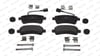Disk Fren Balatası Arka Jumper 2.0D/2.2D3.0D 04/06>Ducato 40 2.3D-Boxer 2.0D/2.2D/3.0D Ferodo Fvr4950