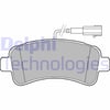 Disk Fren Balatası Arka Jumper 2.0D/2.2D3.0D 04/06>Ducato 40 2.3D-Boxer 2.0D/2.2D/3.0D Delphı Lp3185