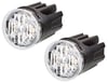 Dörtlü Flaşör.12V.Alüminyum.Siyah.Led.Kırmızı.Montaj.Kırmızı.Kempf Hella 2Xd014564601