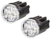 Dörtlü Flaşör.12V.Alüminyum.Siyah.Led.Kırmızı.Montaj.Kırmızı.Kempf Hella 2Xd014564601
