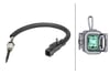 Egzoz Sıcaklığı Sensörü 230 Mm 2-Kutuplu Volvo Hella 6Pt358181351