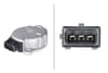 Eksantrik Mili Pozisyon Sensörü Vw 12V 3 Kutuplu Hella 6Pu012681021