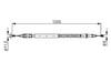 El Fren Teli Arka Sağ/Saol C8-Jumpy-Ulysse-Scudo-807-Expert 07 > 1255Mm/1114Mm Disk Fren Bosch 1987482235