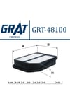 Filtre Hava-(suzuki: Grand-vitara 0611 ) - Grt-48100
