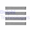 Fren Balata Montaj Takımı Arka Mercedes Ml230. Ml270. Ml320. Ml430 98>06/05 Delphı Lx0371