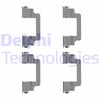 Fren Balata Montaj Takımı Ön Cıtroen C8 / Fıat Ulysse / Peugeot 807 07/02> Delphı Lx0505