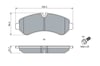Fren Balatası Arka Mercedes Sprınter B907 18> Bosch 0986460013