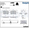 Fren Balatası Elektrikli Audı E-Tron Quattro-E-Tron Sportback Quattro-Q8 E-Tron Quattro-Q8 E-Tron Sportback Quattro-Sq8 E-Tron Quattro-Sq8 E-Tron Sportback Quattro Arka 09-2018> Delphı Lp5042ev