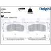 Fren Balatası Mazda 2 2007-2015 Delphı Lp3881