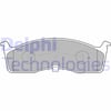 Fren Balatası Ön Chrysler Neon 06/96>12/03 Delphı Lp1532