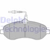 Fren Balatası Ön Cıtroen Dispatch. Jumpy / Fıat Scudo / Peugeot Expert 01/07> Delphı Lp1995