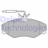 Fren Balatası Önrenaultespace Delphı Lp3624