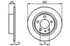 Fren Dıskı Arka Bmw M3 E30 Bosch 0986478891