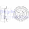 Fren Dıskı Arka Land Rover Dıscovery Iıı-Iv L319 04>18 Delphı Bg4020c