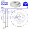 Fren Dıskı Arka Land Rover Range Rover Evoque L538 11>19 Delphı Bg4947c