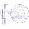 Fren Dıskı Arka Mercedes C204 C218 X218 W212 S212 Delphı Bg9118c