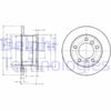 Fren Dıskı Arka Mercedes Sprınter B901>B904 . Vw Lt 28-35-46 Tek Teker Delphı Bg3237