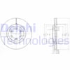 Fren Diski Çiftli Paket . Delikli Ön Hyundaı Terracan 04/2003 > 06/2007 Delphı Bg4133