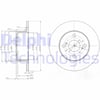 Fren Diski Çiftli Paket . Deliksiz Arka Toyota Corolla 10/1999 > 12/2001 Delphı Bg4050
